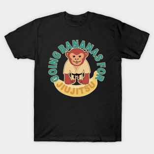 Going Bananas for Jiu Jitsu - Monkey stlye T-Shirt